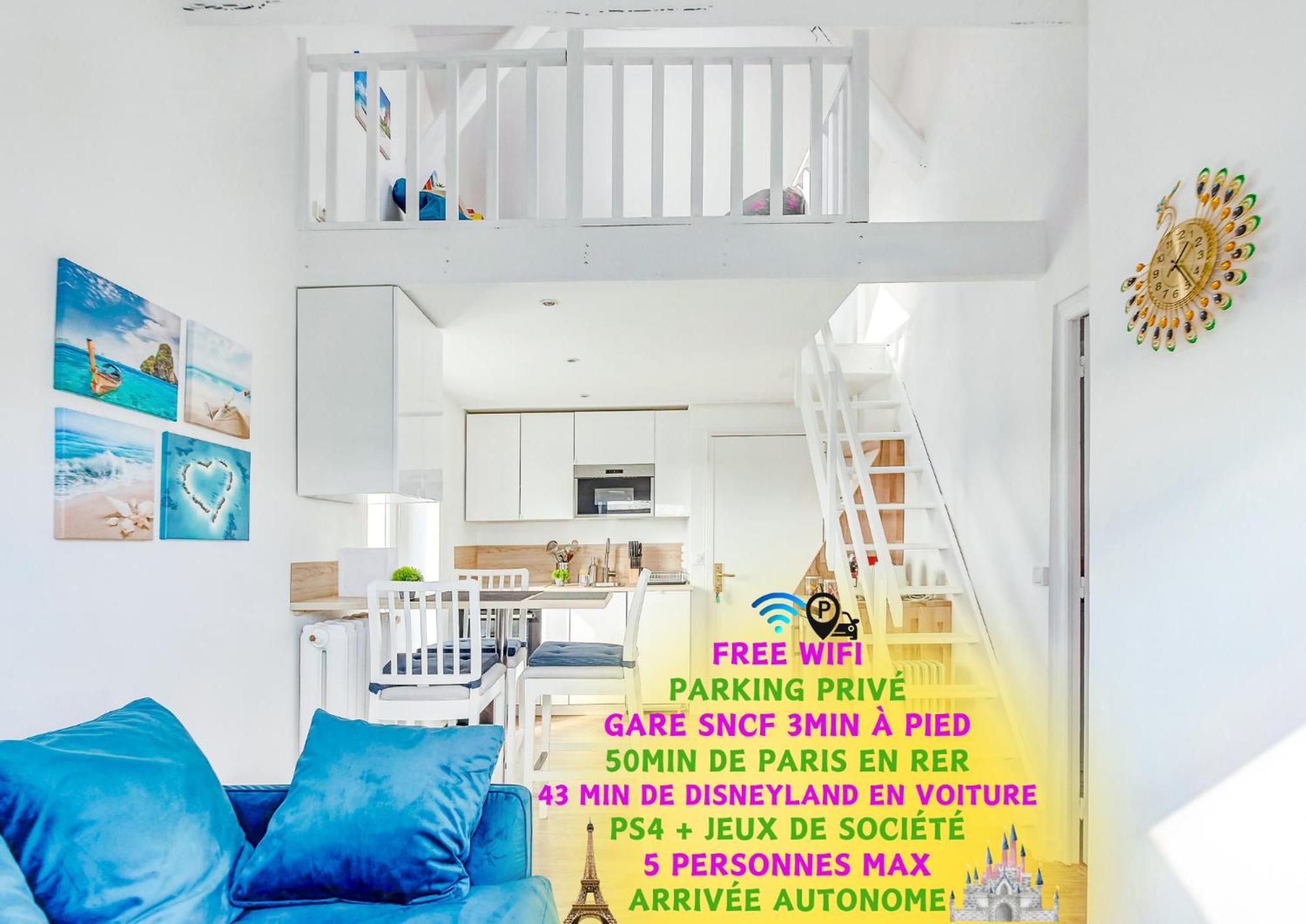 Apartamento Escale Pro&détente à 3 Min De La Gare - Parking - Wifi - Ps4 *